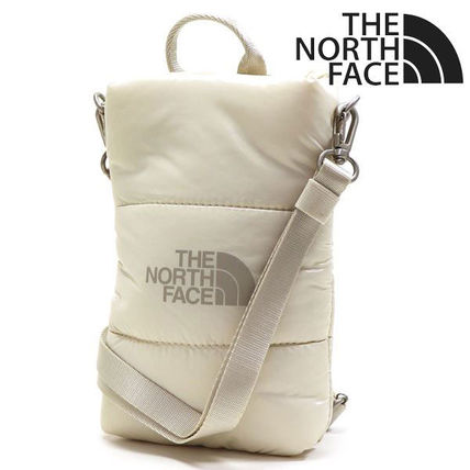 THE NORTH FACE キルティングバッグ ホワイト 美品！THE NORTH FACE