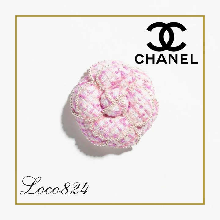 シャネル CHANEL ブローチ コサージュ 花