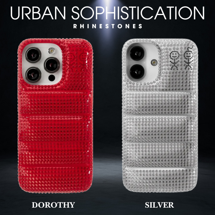 Urban Sophistication クリアTPUケース ラインストーン 送料無料