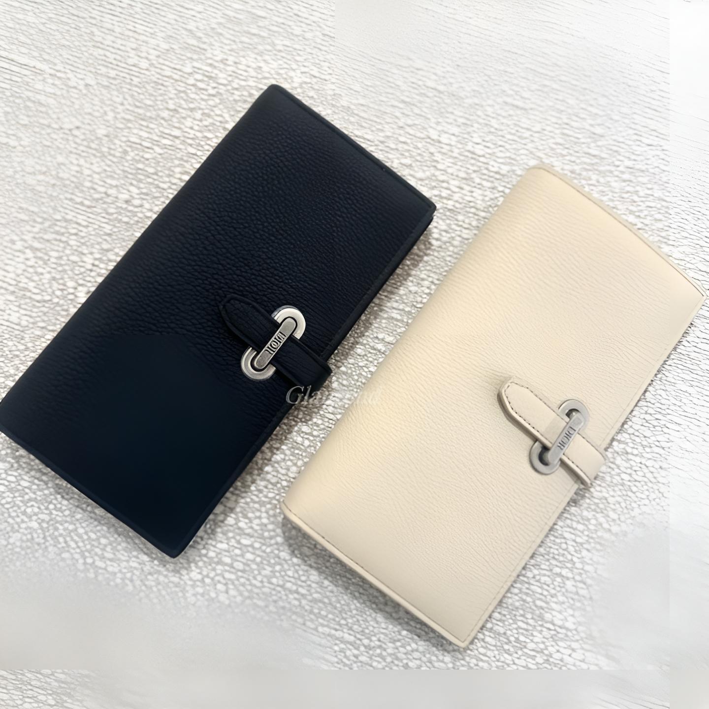 Dior】Dior Normandie バーティカル 2つ折りウォレット (Dior