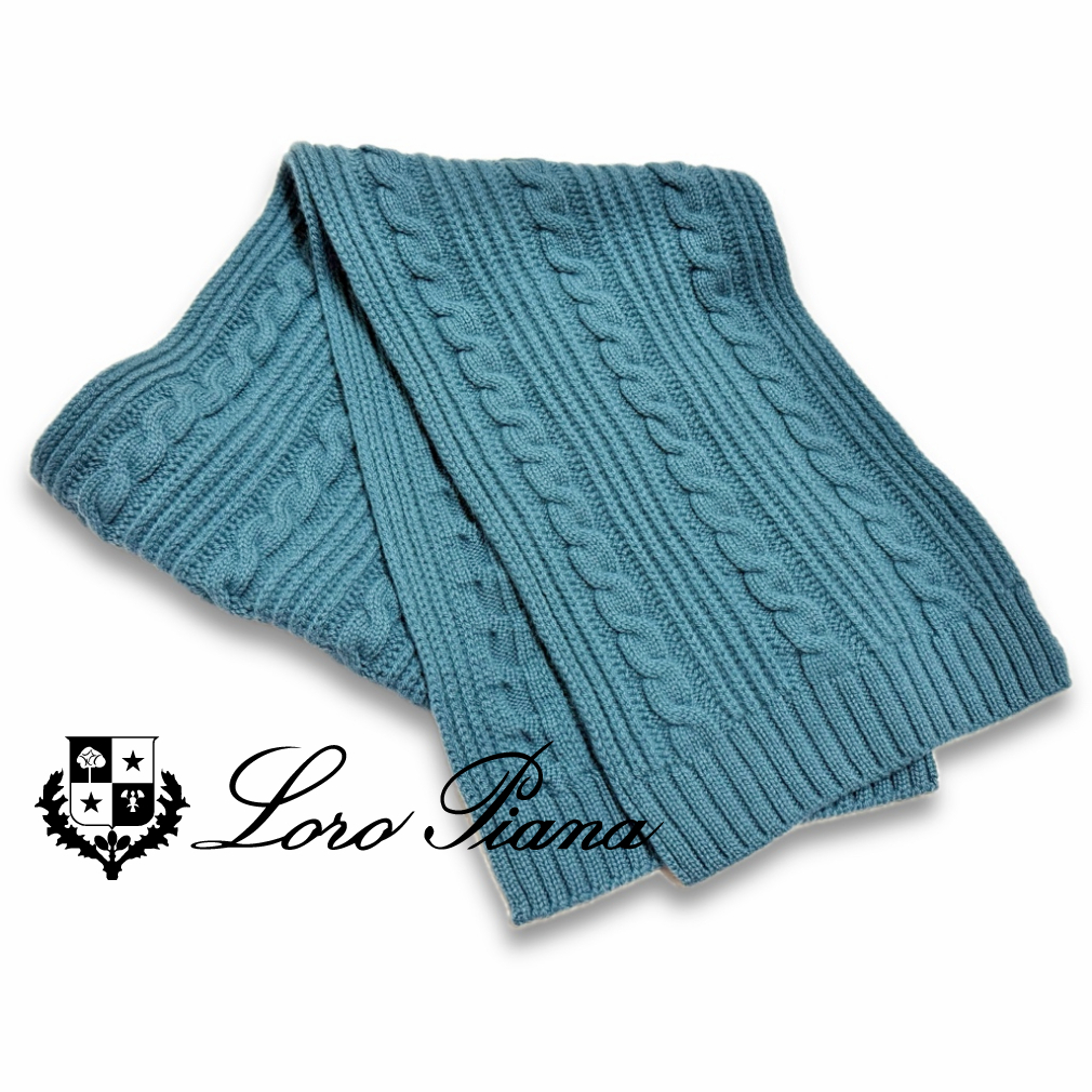 ロロ・ピアーナLoro Pianaストールマフラーベビーカシミヤ