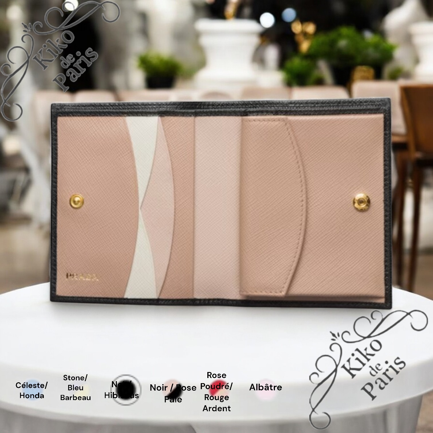 PRADA 直営店より サフィアーノ マルチカラー 財布 6色