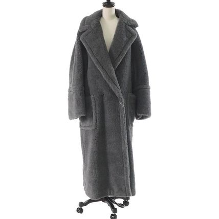 最新作MAX MARA テディベアコートカディアック グレーXS