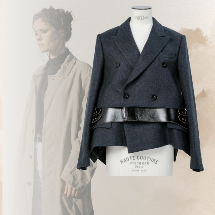 モナカ様専用 表千家十三代即中斎 深山路 自作茶杓 共箱 二重箱 M R5118