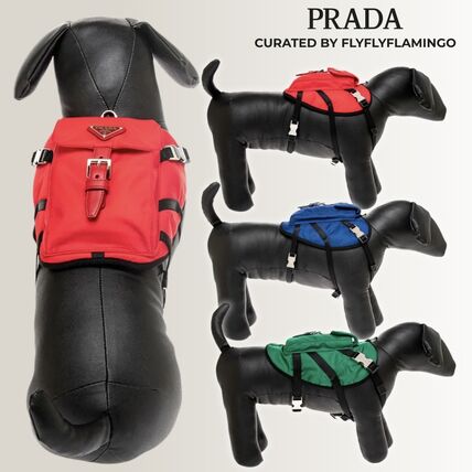 レッド（赤）系 PRADA(プラダ) 首輪・ハーネス・リード(ライフスタイル