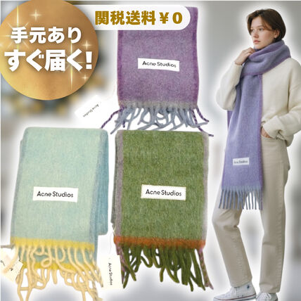 パープル（紫）系 Acne Studios(アクネストゥディオス) マフラー