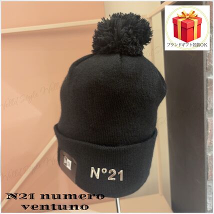 N21 numero ventuno(ヌメロヴェントゥーノ) ニットキャップ・ビーニー