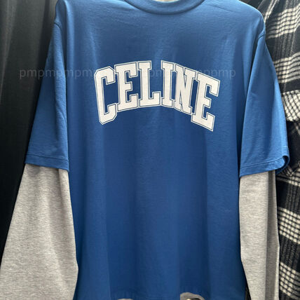 ブルー（青）系 CELINE(セリーヌ) Tシャツ・カットソー(メンズ) - 海外