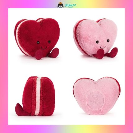 ピンク系 JELLYCAT Macaron(ジェリーキャット マカロン) ぬいぐるみ