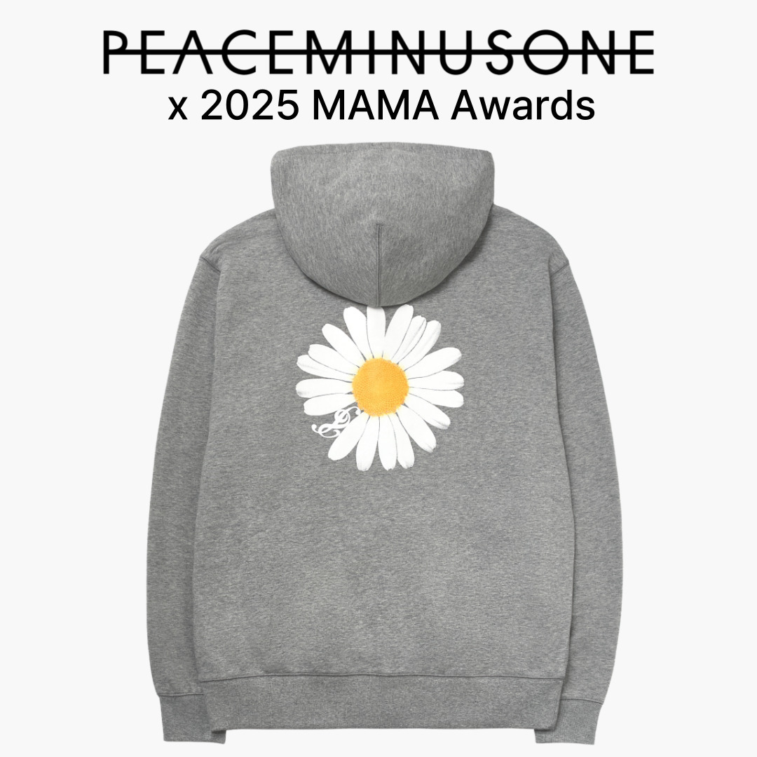 Peaceminusone x 2025 MAMA Awards】 G-DRAGON Zip Up Hoodie