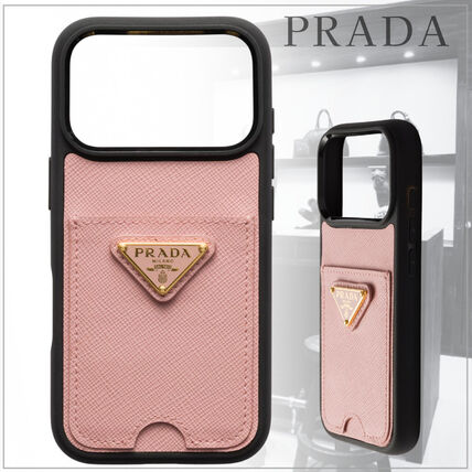 最終価格☆PRADA☆ピンク☆iPhoneケース☆iPhone13サフィアーノ ピンク