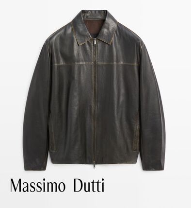 Massimo Dutti(マッシモドゥッティ) レザージャケット(メンズ