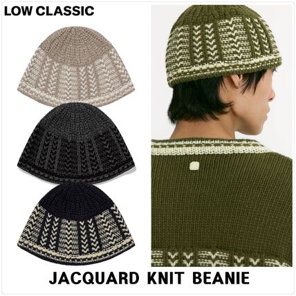 ベージュ系 LOW CLASSIC(ロウ クラシック) ニットキャップ・ビーニー