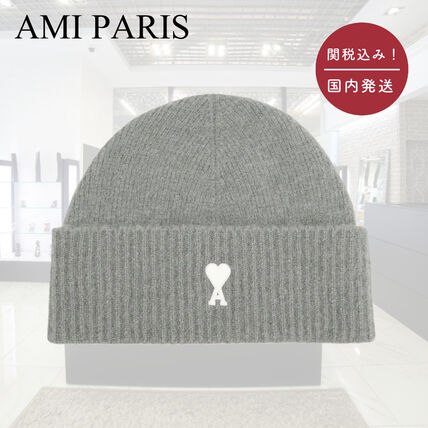 AMI PARIS(アミ パリス) ニットキャップ・ビーニー(メンズ) - ブランド