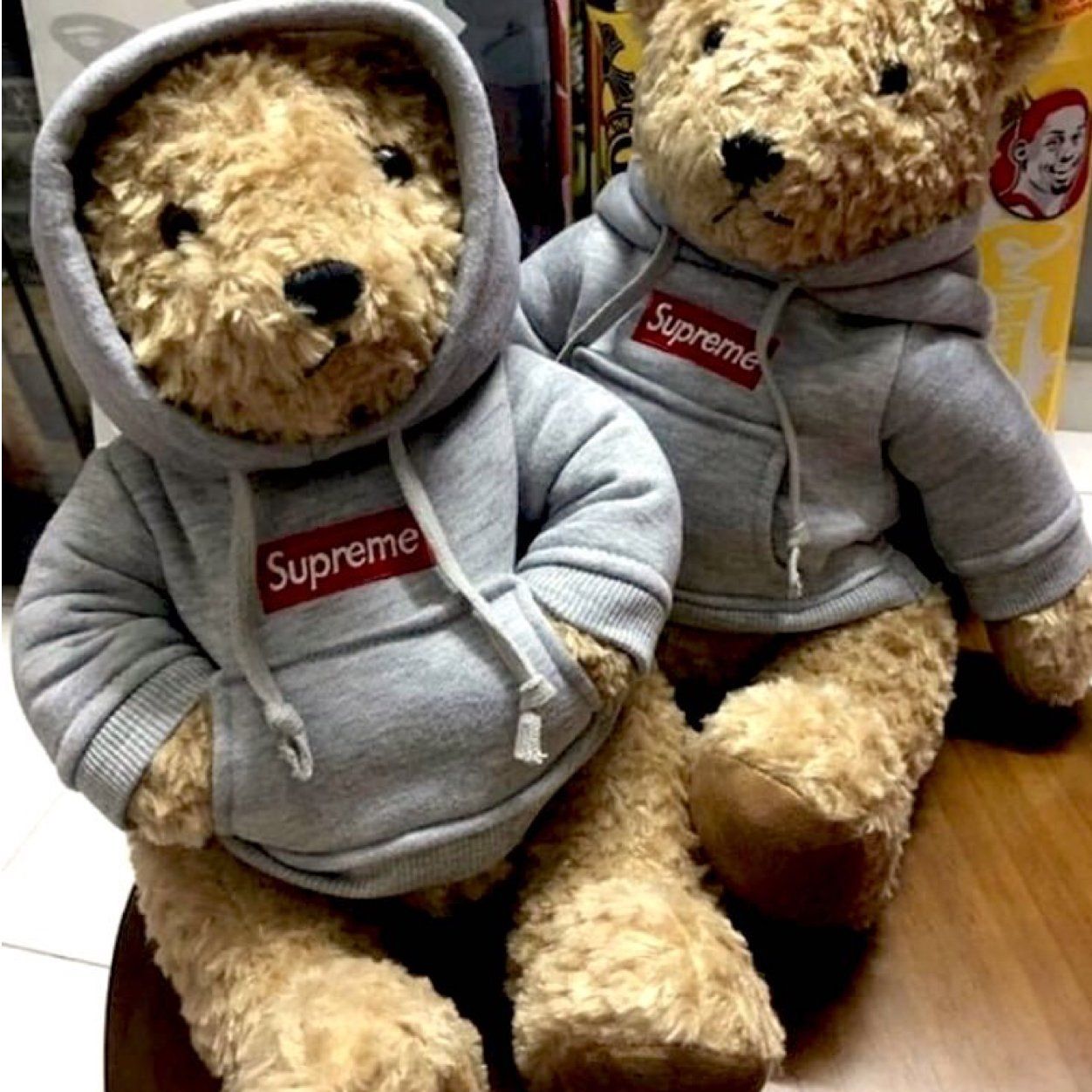 FW18 Supreme Steiff Bear - Box Logo ボックスロゴ テディベア