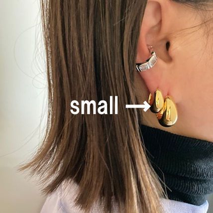 国内在庫・即納可能TOMWOOD Ice Hoop Small-Gold (Tom Wood/ピアス