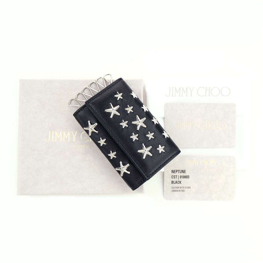Jimmy Choo ジミーチュウ キーケース スタースタッズ 鍵ケース (Jimmy