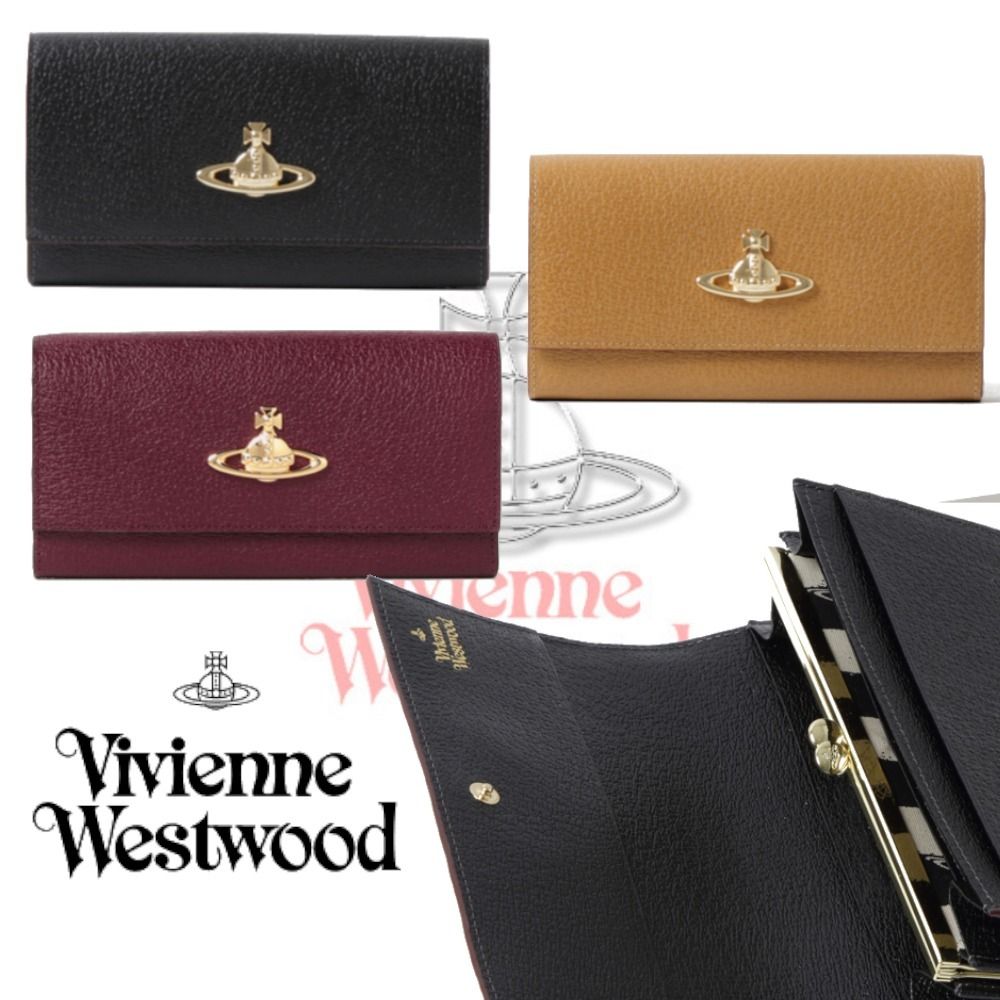 国内即発☆VivienneWestwood】大人気♪EXECUTIVE がま口長財布