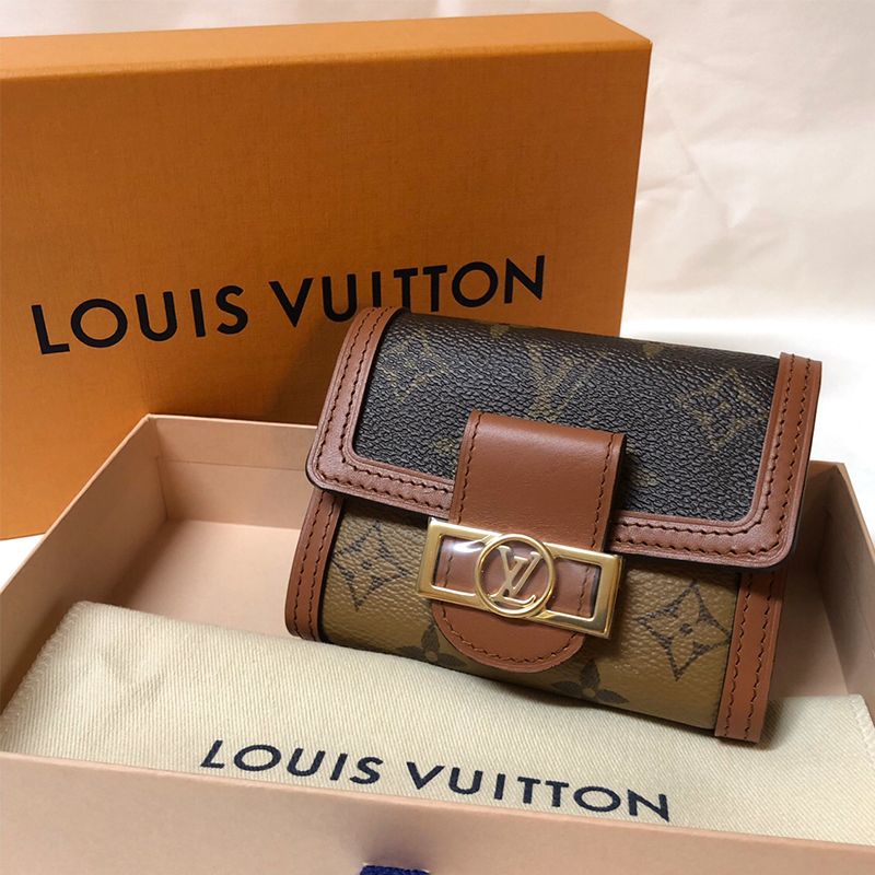 Louis Vuitton ポルトフォイユ ドーフィーヌ コンパクト 【公式通販】