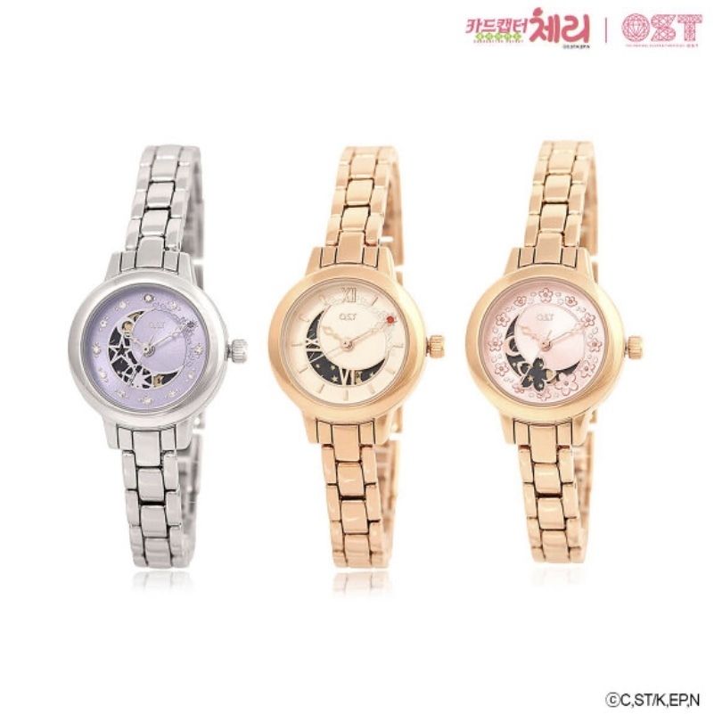 カードキャプターさくら ostコラボ 韓国限定 腕時計 オルゴール カード