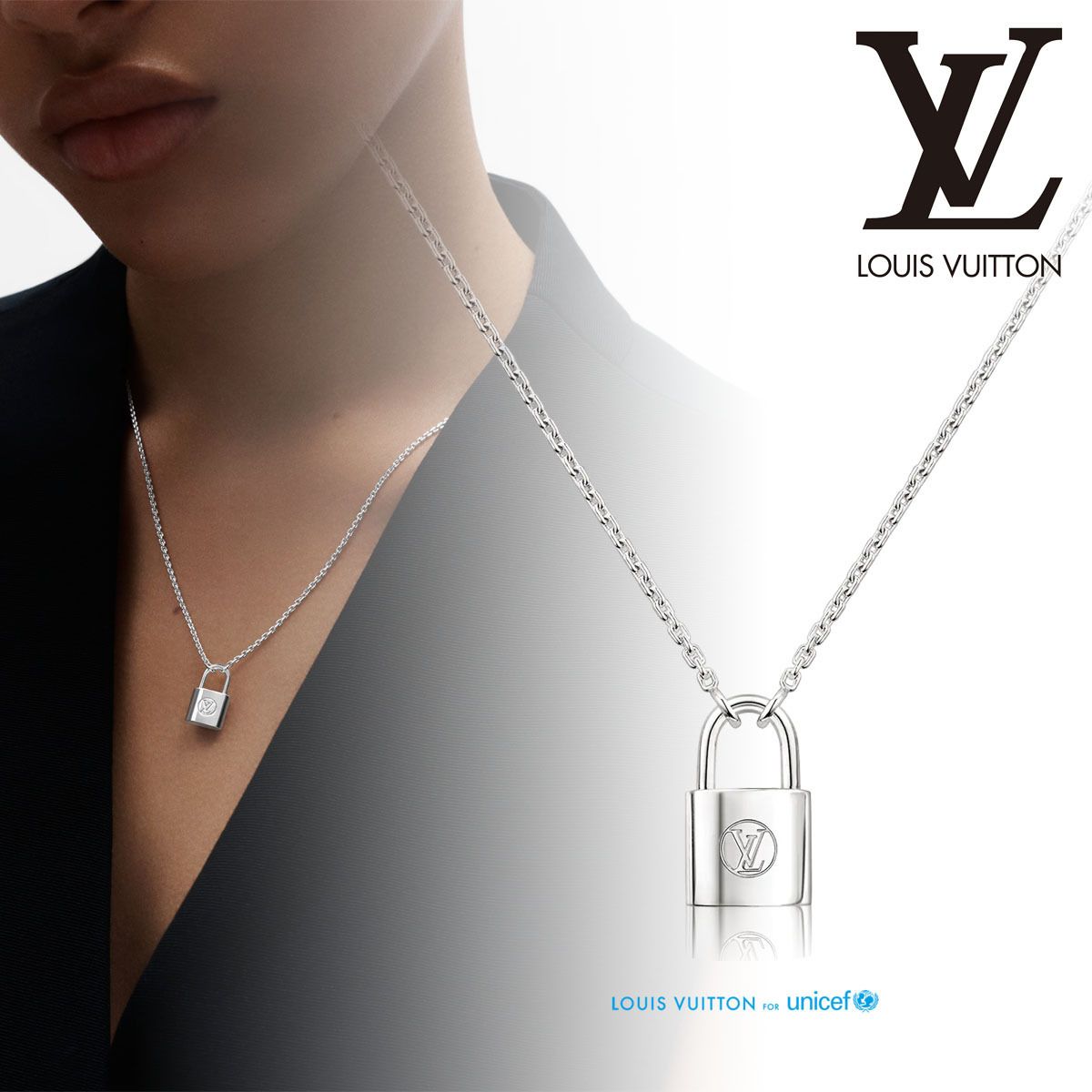 LOUIS VUITTON パンダンティフ シルバー・ロックイット Lockit (Louis