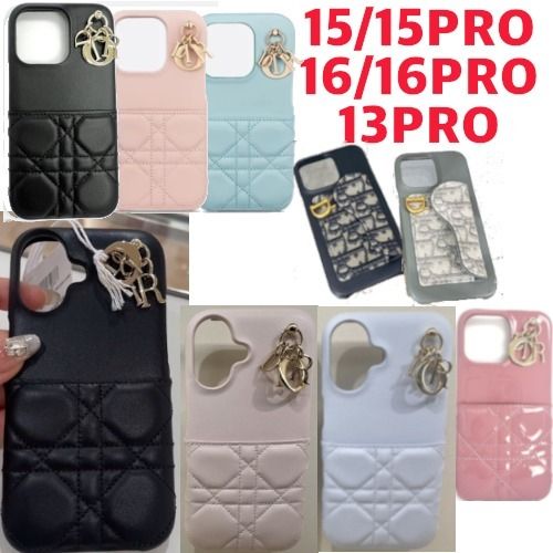 すぐ届く☆関税なし☆ディオール LADY DIOR IPHONE ケース (Dior