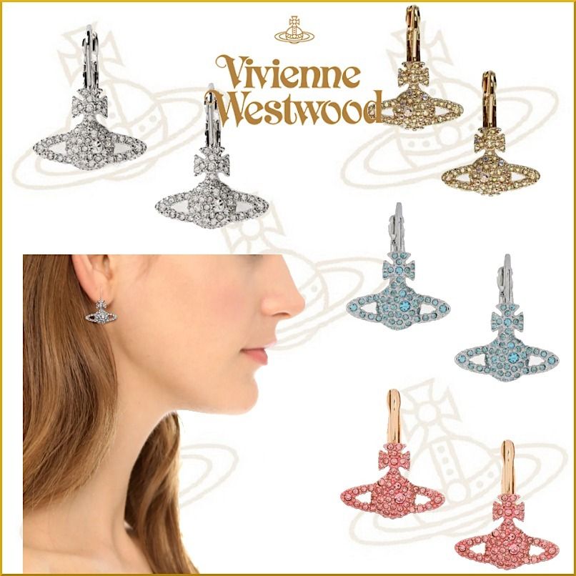 21新作☆vivienne westwood☆GRACEバスリリーフドロップピアス