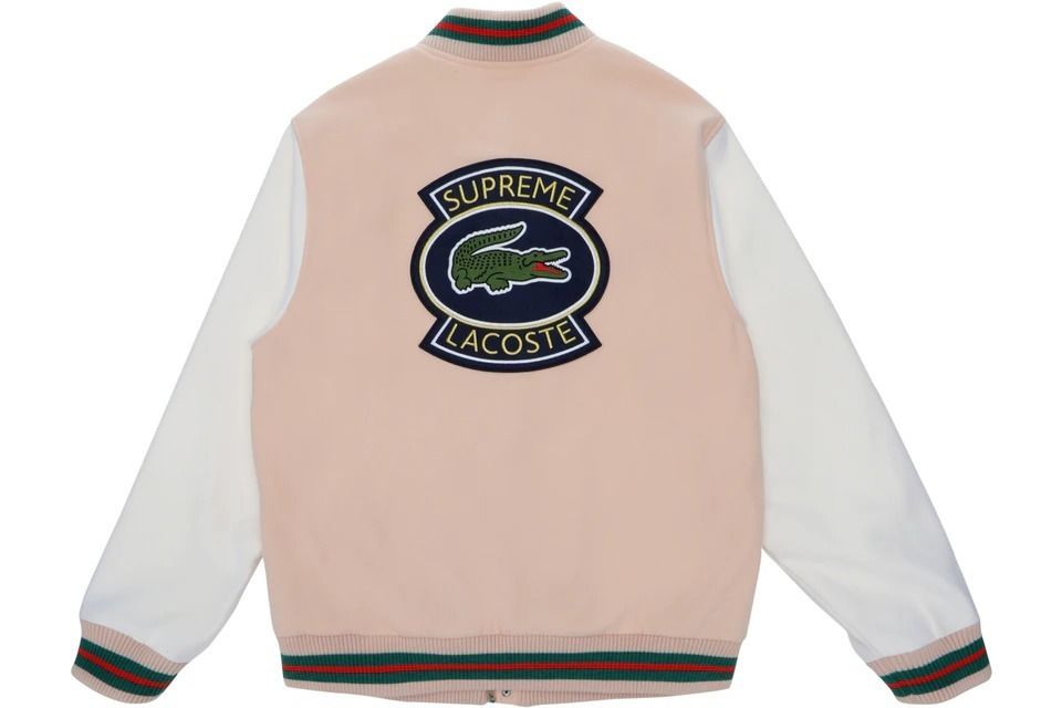 Supreme LACOSTE Wool Varsity Jacket シュプリーム ラコステ (Supreme