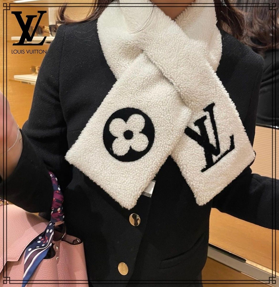 LOUIS VUITTONルイヴィトンマフラーストール