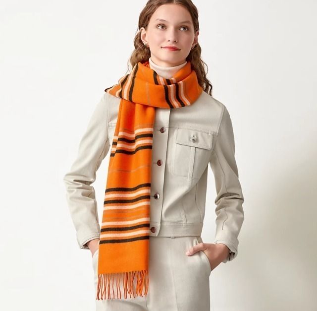 新作☆》HERMES マフラー 《ネオ・ロカバール》カシミア (HERMES