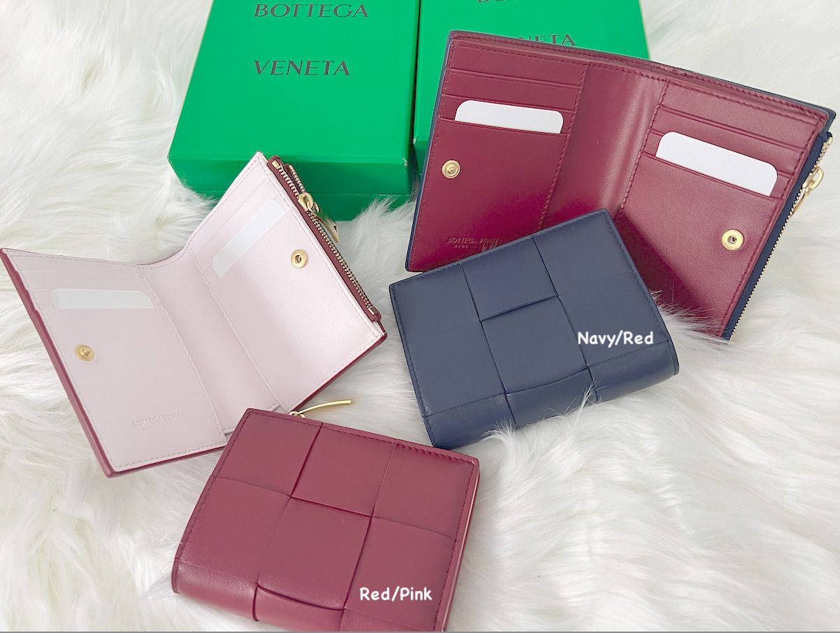 Bottega Veneta: Bifold Wallet: 二つ折りファスナーウォレット