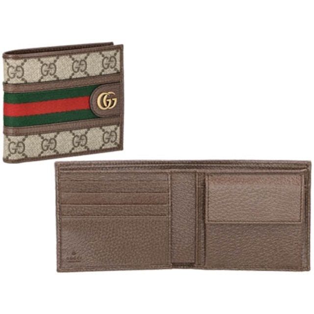 国内発送】 GUCCI メンズ 二つ折り財布 (GUCCI/折りたたみ財布