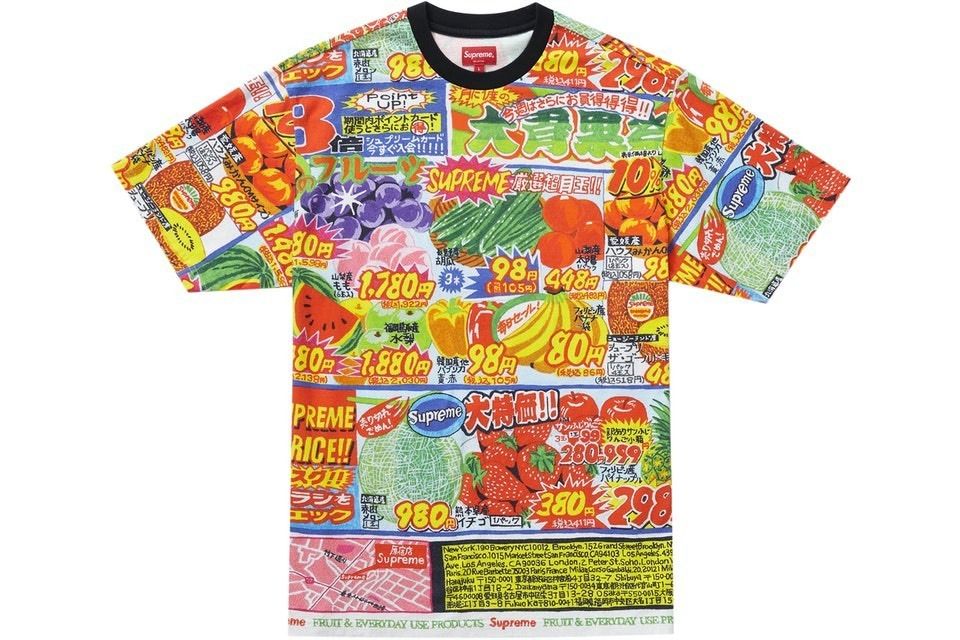 シュプリーム☆スーパーのチラシ柄Tシャツ☆Special Offer S/S
