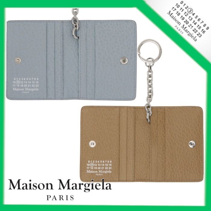 マルジェラ】キーリング カード ケース レザー (Maison Margiela