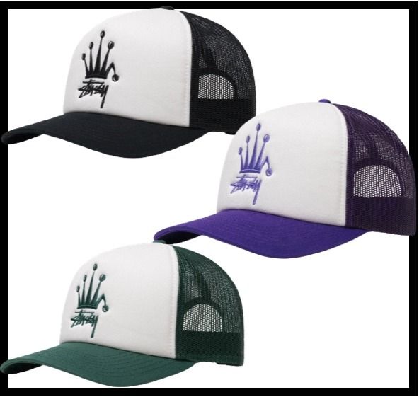 ☆送料・関税込☆STUSSY☆Stussy Crown Stock Trucker Cap☆ (STUSSY
