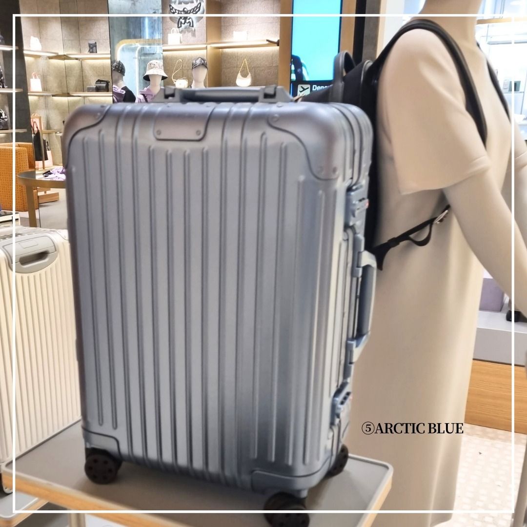 お値下げ中‼️【アンティーク】RIMOWAスーツケース（ステッカー