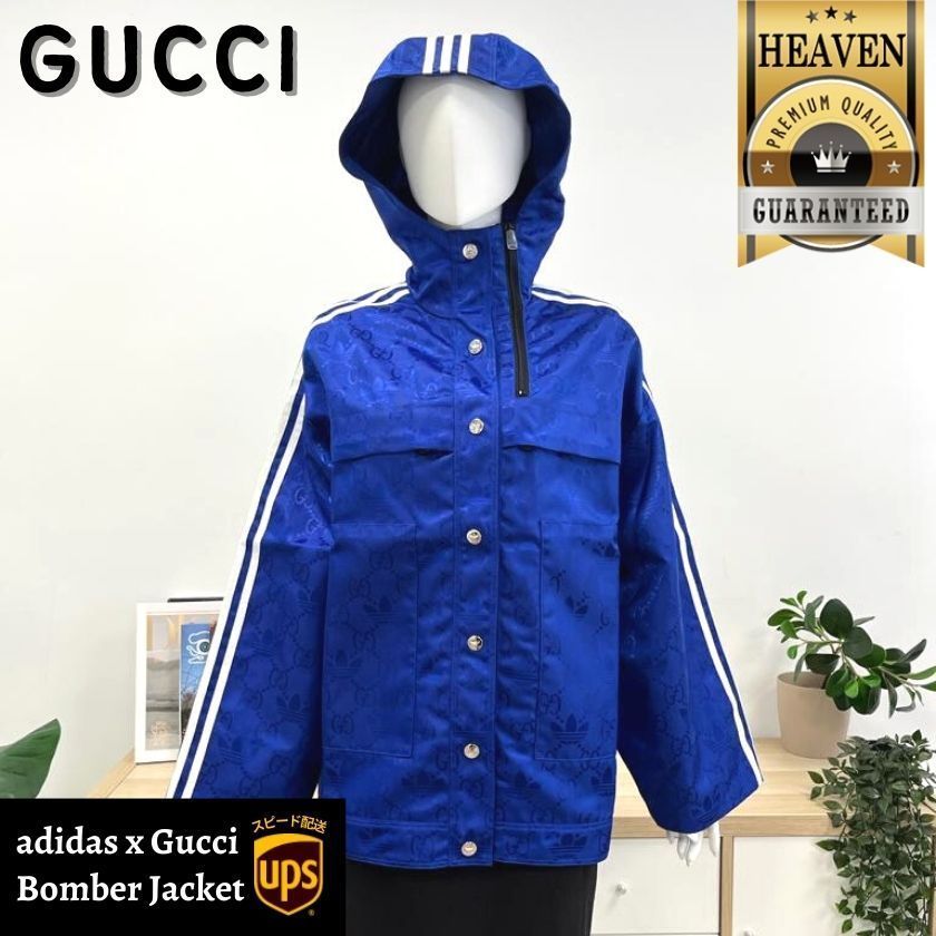 累積売上総額第1位【GUCCI】adidas x Gucci ボンバージャケット