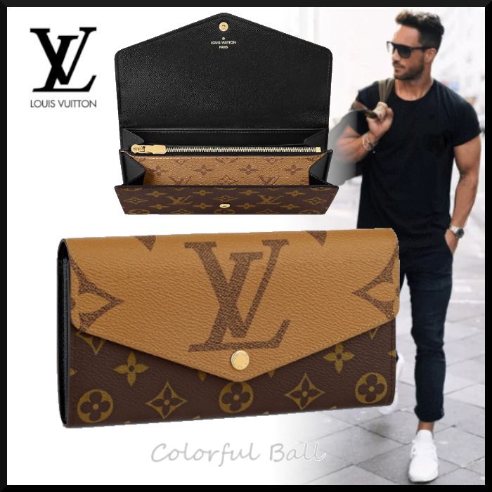 メンズ定番人気】Louis Vuitton ポルトフォイユ・サラ 長財布 (Louis
