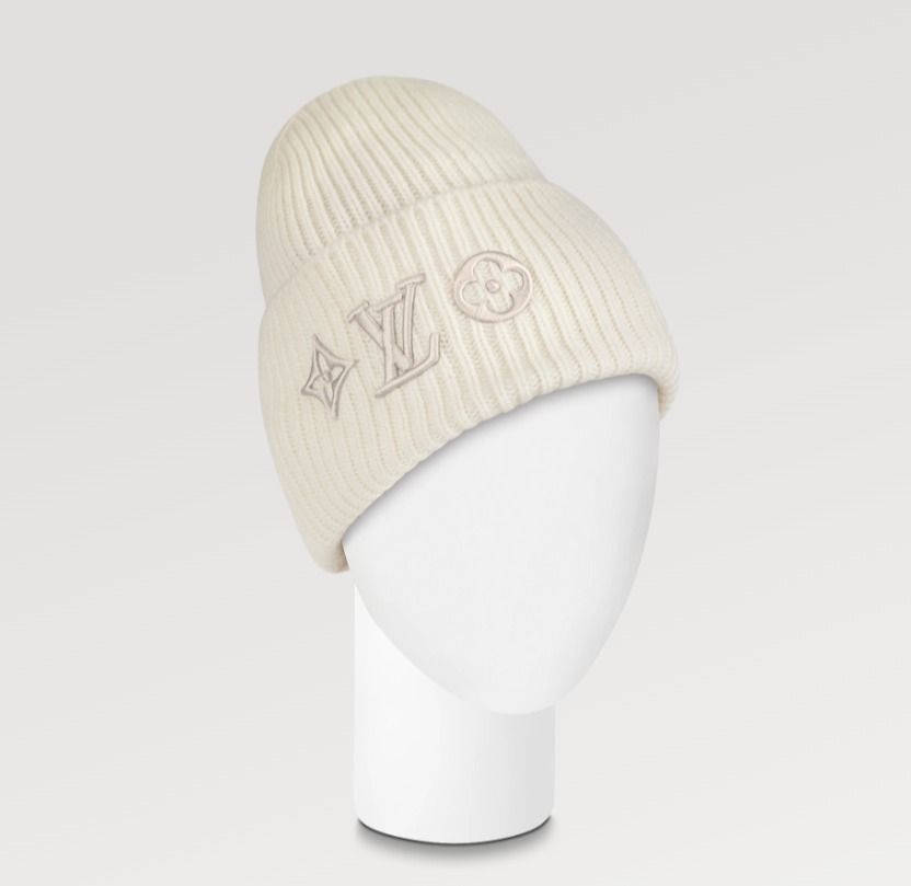 安心国内】Louis Vuitton ボネ・LV ヘッドライン ニット帽 (Louis