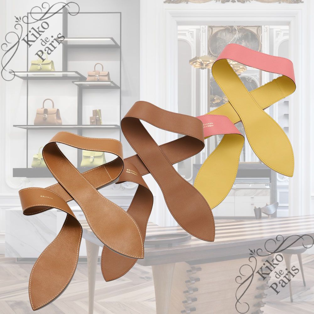 Delvaux ハンドルリボン 革製 バックの持ち手に (DELVAUX/バッグ