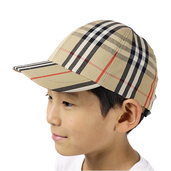 Burberry バーバリー ベースボールキャップ 帽子 キッズ (Burberry