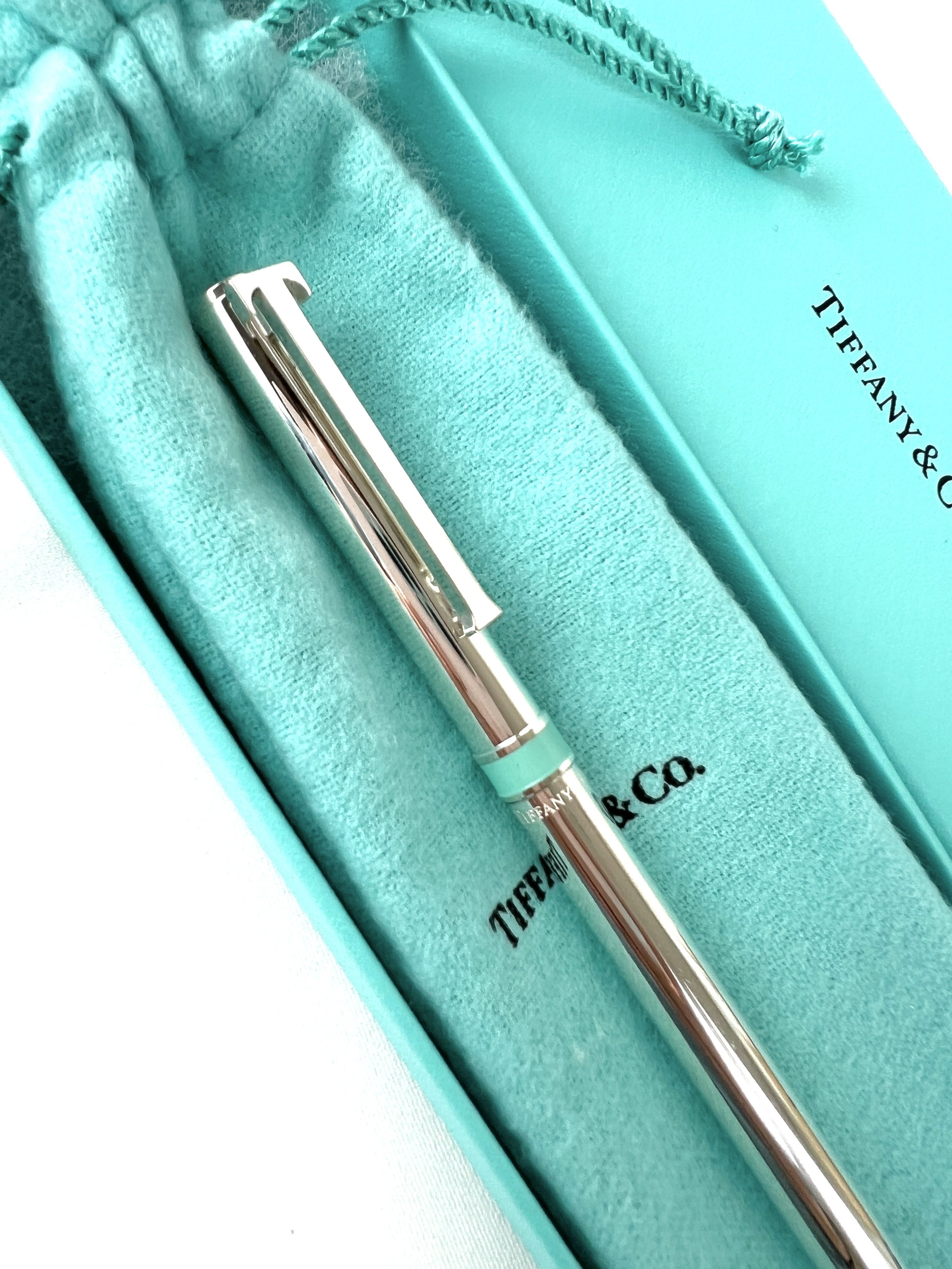 ティファニー T ティファニー ボールペン Tiffany & Co. SILVER925 T