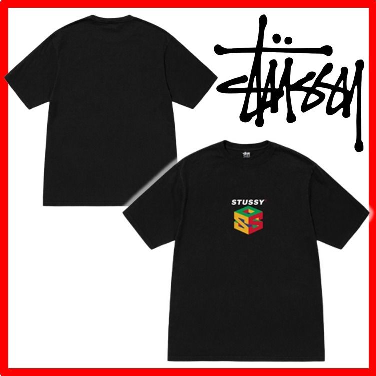 ☆人気☆【STUSSY】☆S64 PIGMENT DYED TEE☆BLACK☆ (STUSSY/Tシャツ