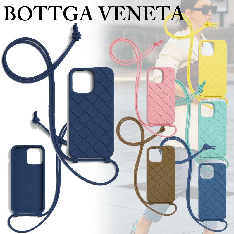 新品】ボッテガ ヴェネタ iPhone11Proケース リング付き 水色