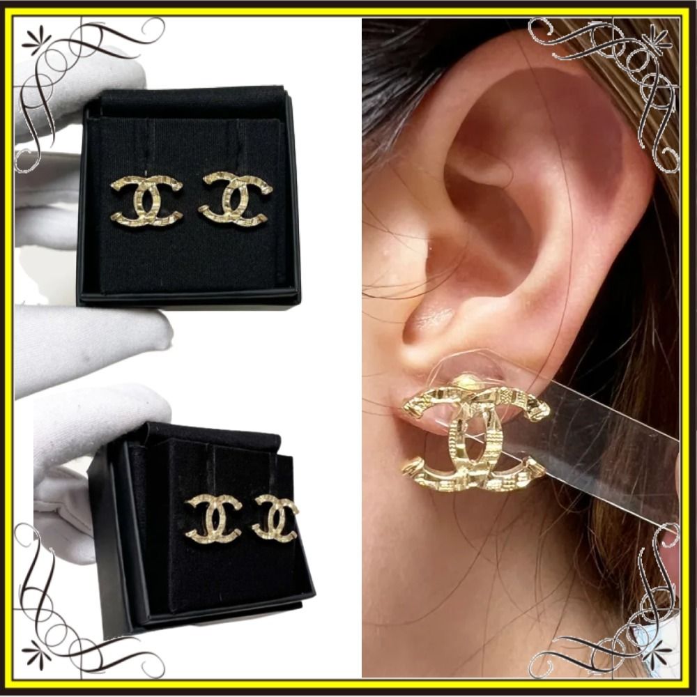 CHANEL】シャネル ヴィンテージ ロゴ ピアス CCマーク (CHANEL/ピアス