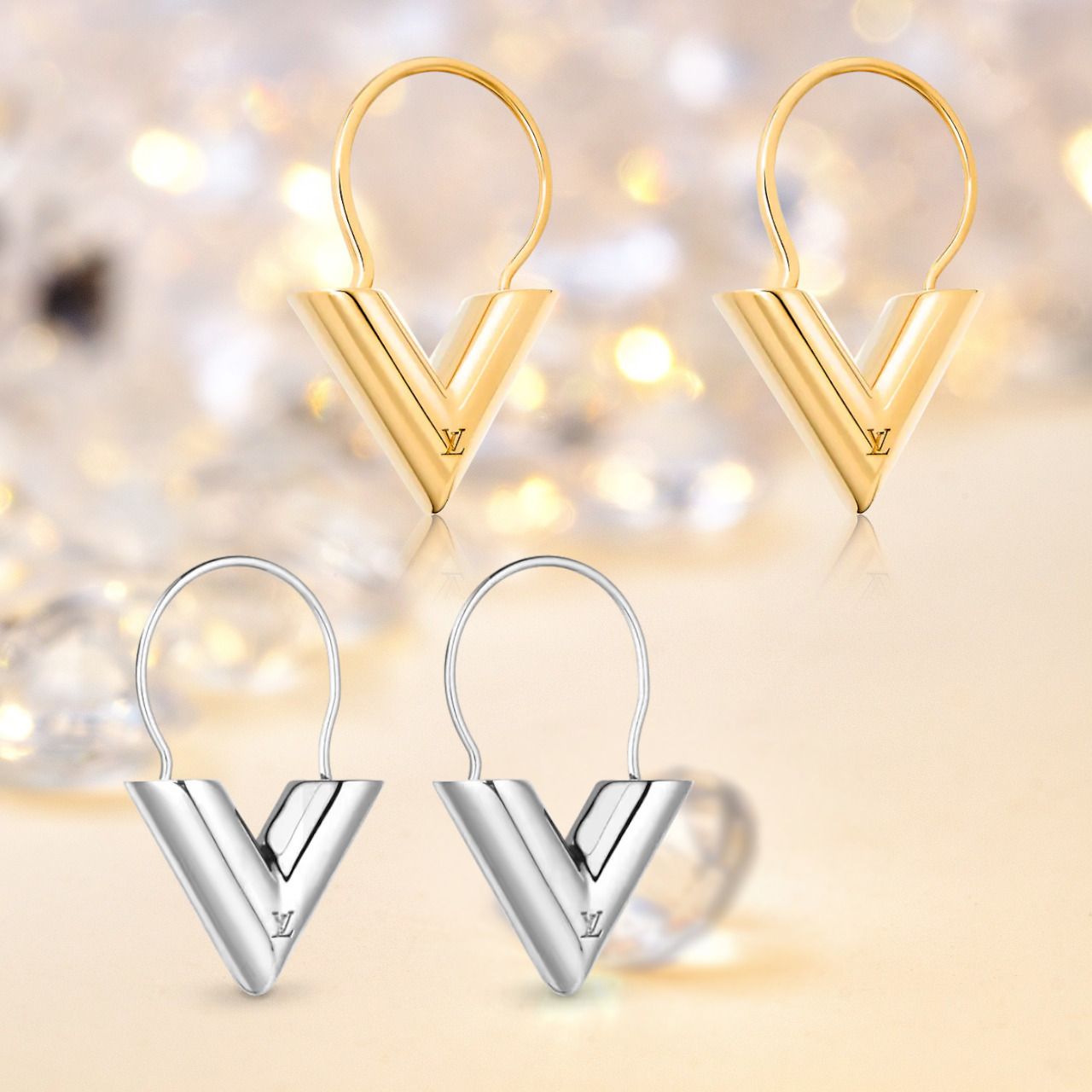 LOUIS VUITTON ピアス エッセンシャルV 【公式通販】