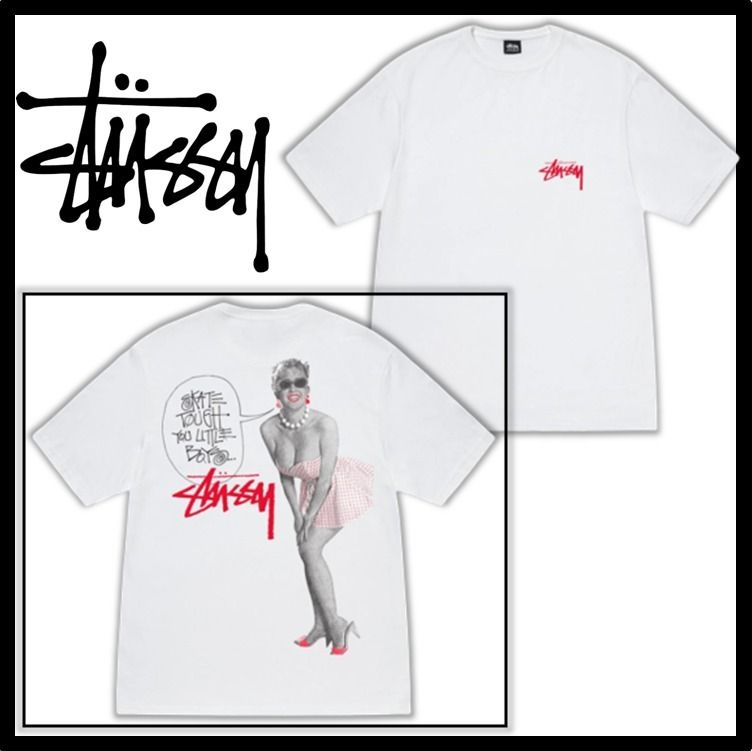 ☆送料・関税込☆STUSSY☆SKATE TOUGH TEE☆WHITE (STUSSY/Tシャツ