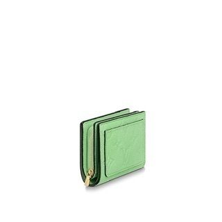 2023 新作☆Louis Vuitton☆二つ折り財布 モノグラム 春グリーン