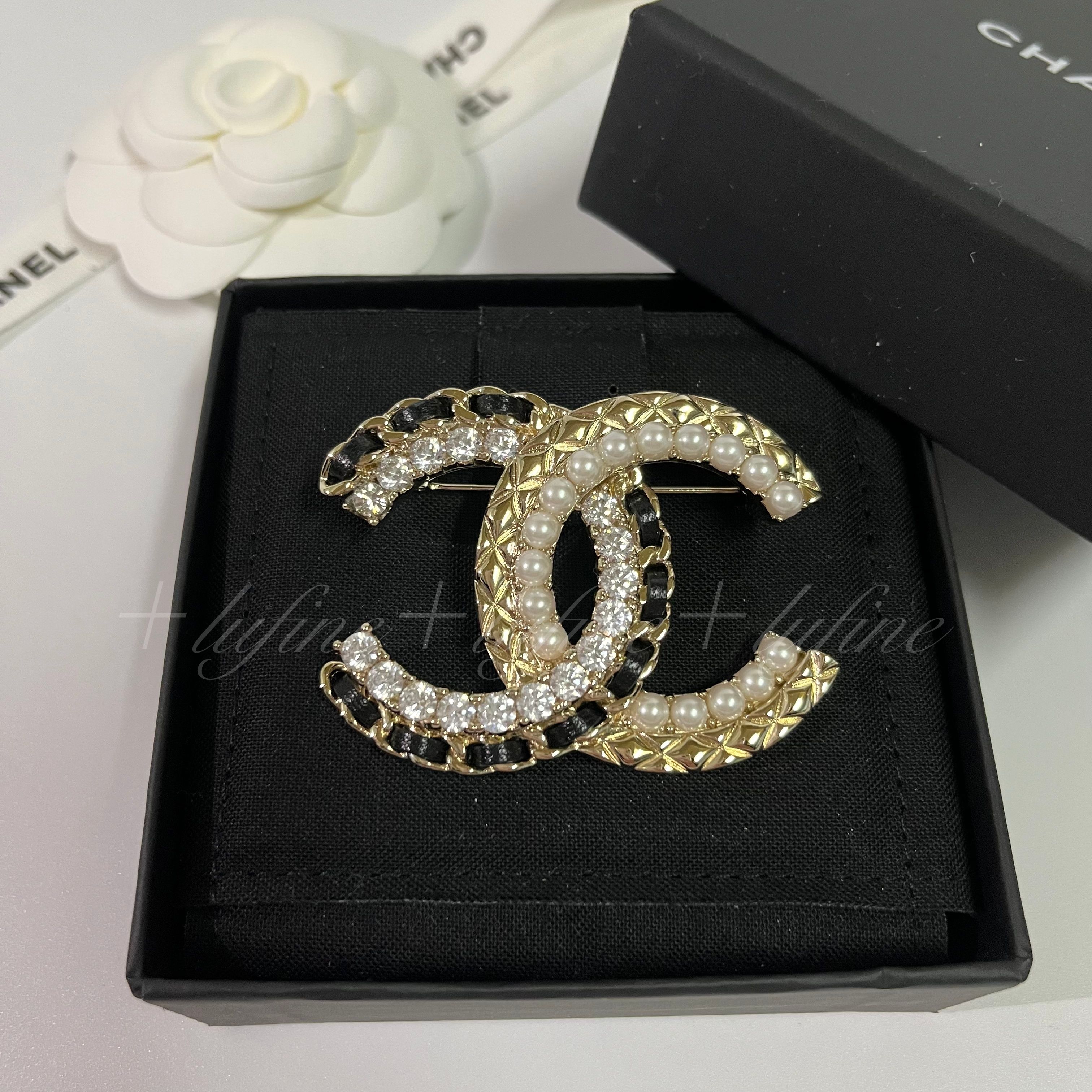 ジャケットや帽子にアクセントを♪】シャネル ブローチ パール (CHANEL