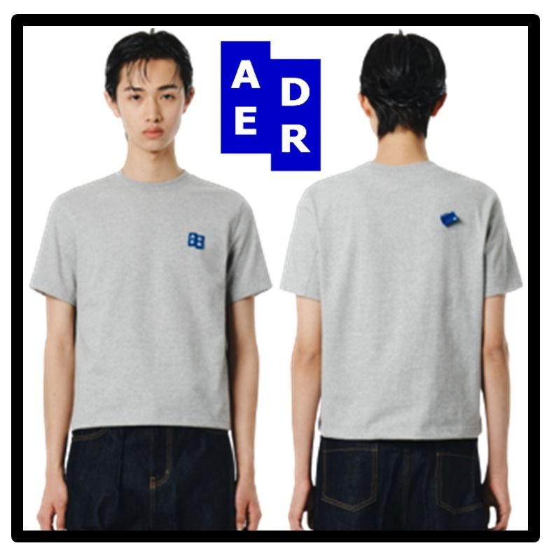 ☆関税込☆Ader Error☆Sig; TRS Tag t-shirt 01☆GREY☆ (ADERERROR/T